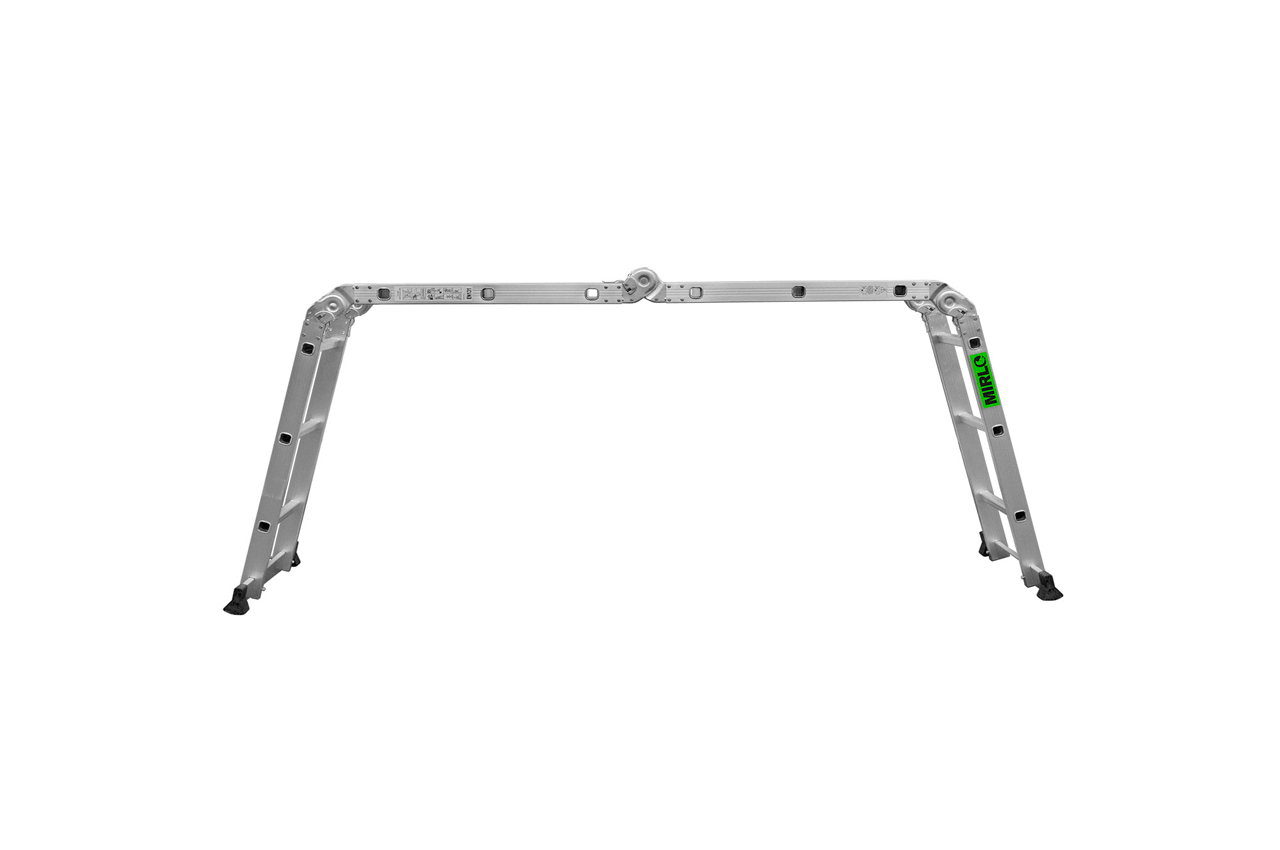 Escalera Multipropósito Aluminio 4x3 12 Escalones - Imagen 4
