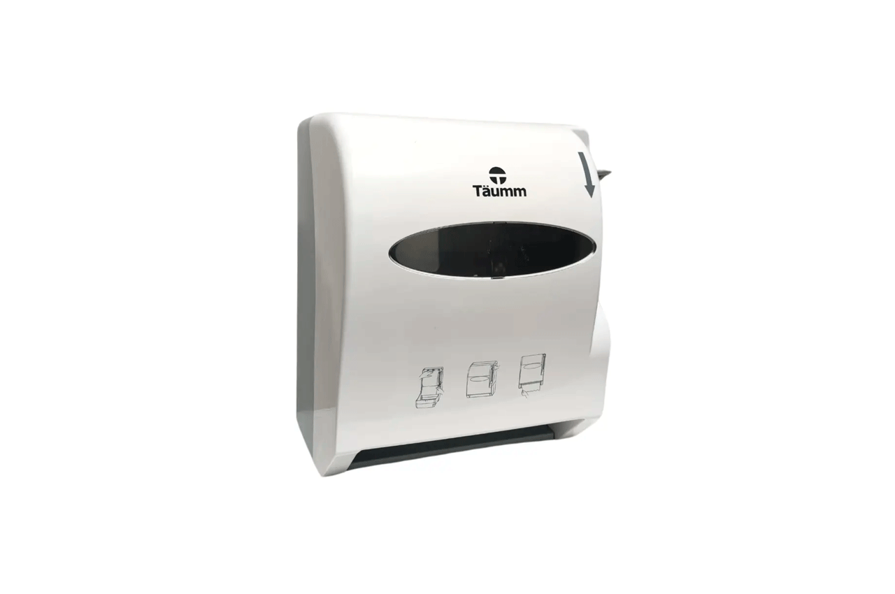 Dispensador de palanca para toallas de papel