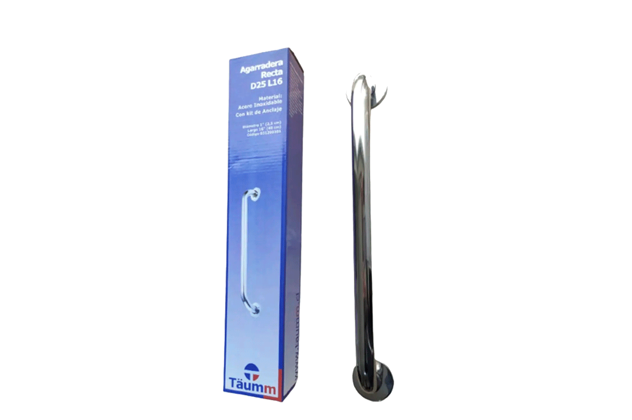 Agarradera Recta D25 L16 Taumm - Imagen 3