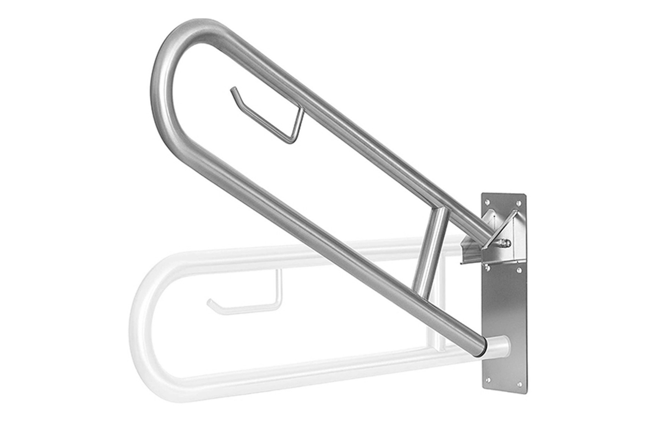 Barra de Seguridad Abatible Muro 78 cm Ac Inoxidable - Imagen 3
