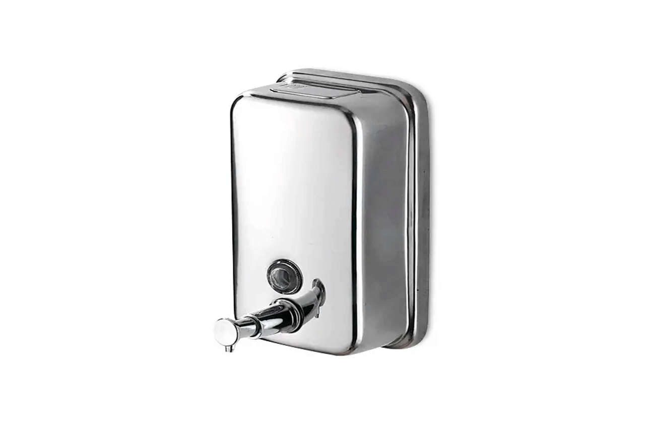 DISPENSADOR ACERO INOXIDABLE JABÓN 800 ML